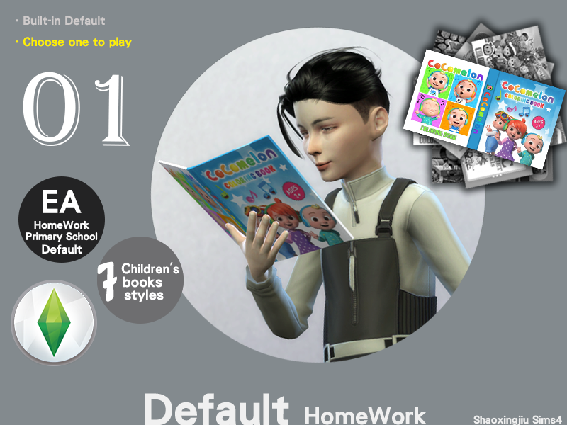 how to get child to do homework sims 2