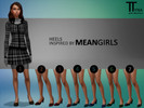 Sims 4 — Mean Girls Inspired Preppy Heels (ttratincica) by ttratincica — Shoes (heels/sticks) inspired by Mean Girls come