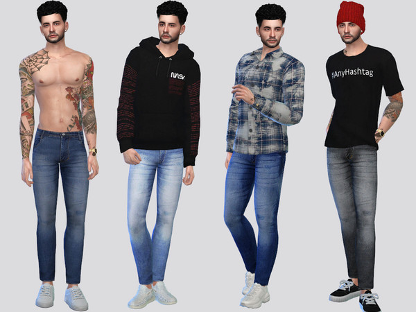 The Sims Resource - Zamyr Basic Jeans