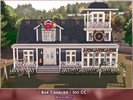 Sims 4 — Bar Cavalier by MikkiMur_sims — Cozy bar near the sea, when your sims can feel the freshness of the salty