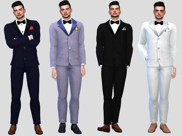 The Sims Resource - Formal Tuxedo Suit