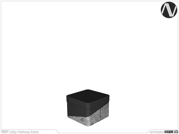 Sims 3 — Islip Storage Box Square by ArtVitalex — Hallway Collection | All rights reserved | Belong to 2021