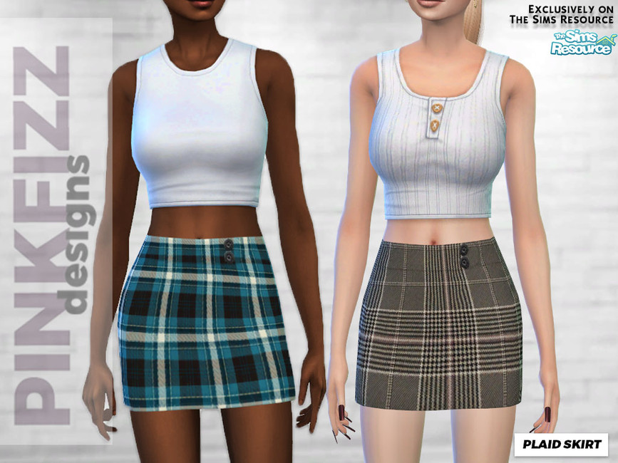Pinkfizzzzz's Plaid Skirt