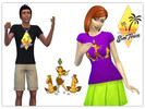 Sims 4 — TS4 Merchandise T-Shirts Pack 7 - Summer Souvenirs by mihaha269 — The last of the merch t-shirt series, this
