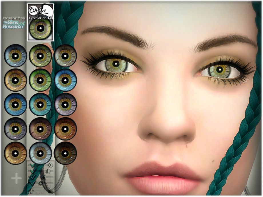 Sims 4 Resource Eye Color Advertisinglasopa