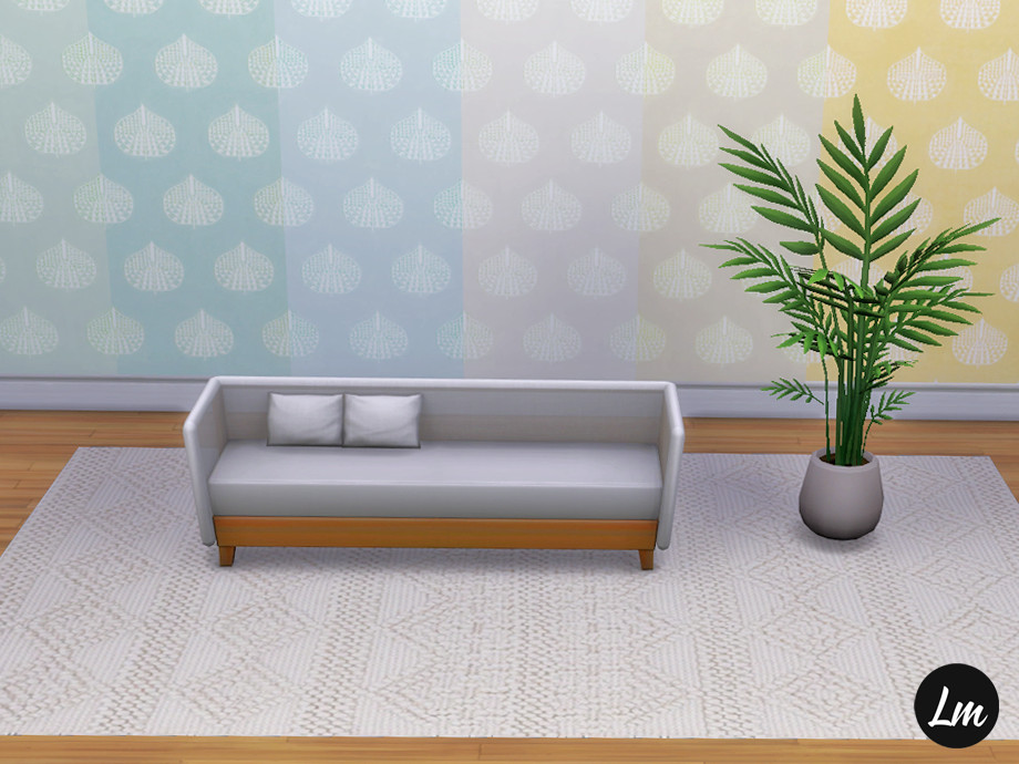 The Sims Resource | Shell Cottage Wallpaper