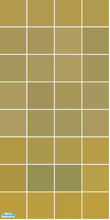 Sims 2 — Wish Tile Set - Gold Wall by s00z — 