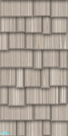Sims 2 — Wood Shakes -Quaintly Weathered  by TSR Archive — These shakes are made from especially preserved, yet