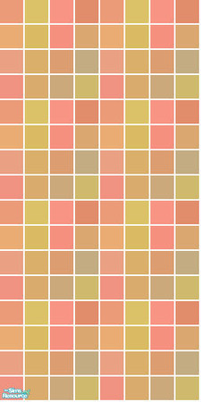 Sims 2 — Sweetie Pie Tile Set - Red Wall by s00z — 