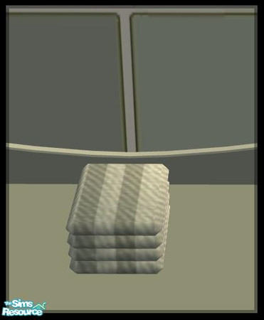Sims 2 — NK PI SG Towels - Drab Green by MoMama — Two-tone Drab Green bath towels for your bathroom counter (or floor if