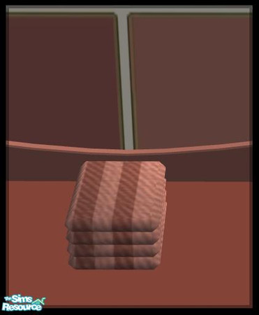 Sims 2 — NK PI SG Towels - Dark Rose by MoMama — Two-tone Dark Rose bath towels for your bathroom counter (or floor if