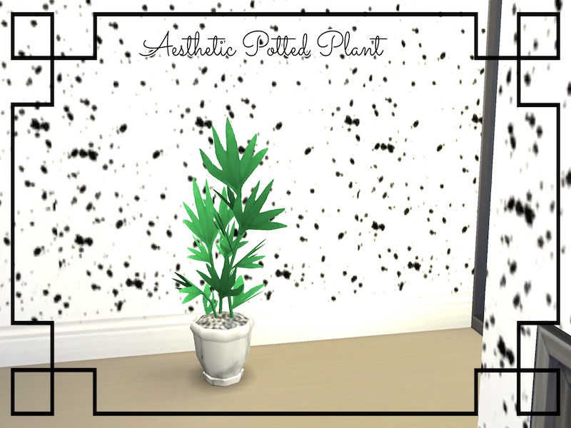 Sims 4 The Sims Resource | GU-Aesthetic Plant by TSR Creator