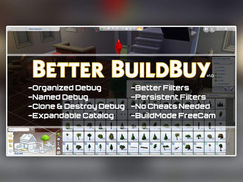 Better Build Mod by Saty