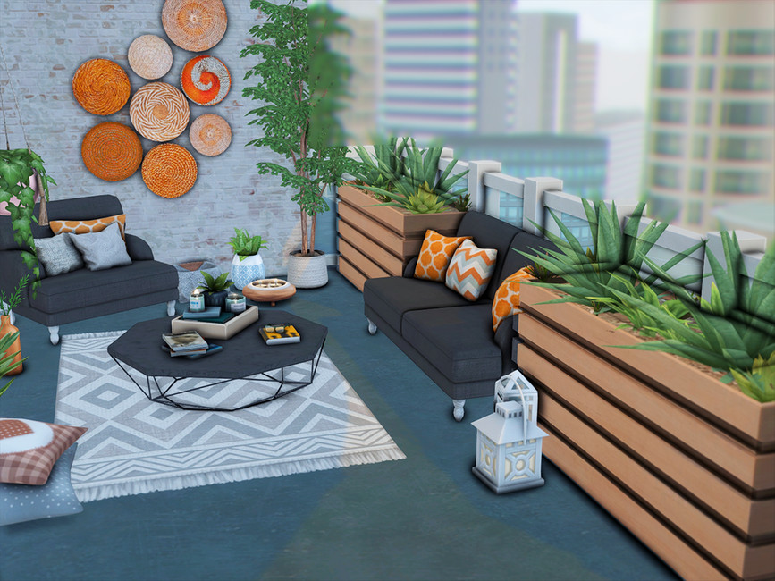 The Sims Resource 701 ZenView Balcony