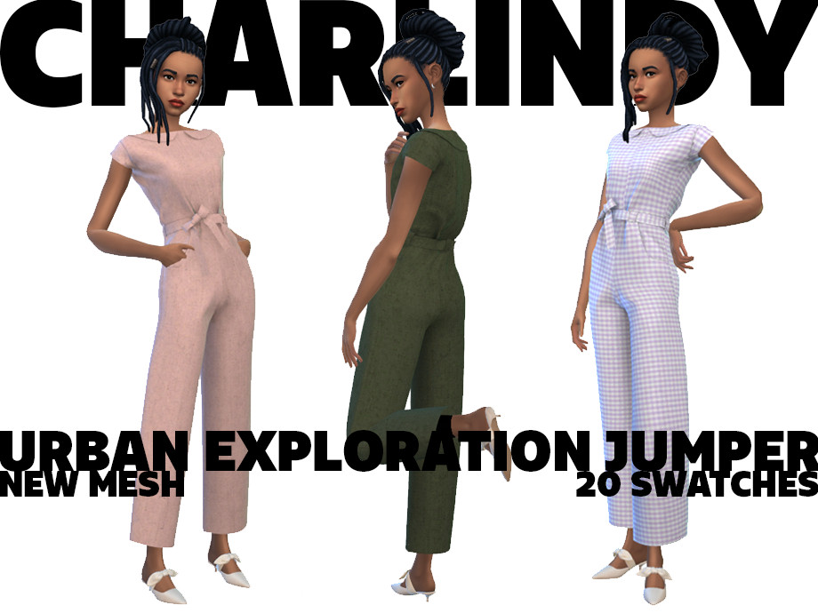 The Sims Resource - Charlindy Urban Exploration Jumper
