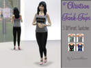 Sims 4 — Christian Tanktops by SavannahRaine1 by SavannahRaine1 — This is a layered tanktop for your Sims with a