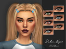 Sims 4 — Dulce Eyes  by GloomyKitty — Maxis Match 26 natural colours and 4 colours for occult sims Face paint category 