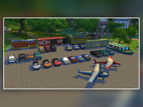 Sims 4 — Tmex-Vehicles by TwistedMexi — Vehicles - Cheat mod that lets you spawn high-resolution decorative vehicles.