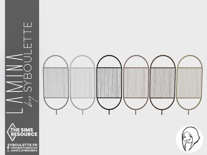 The Sims Resource Ovaly room divider (half size)