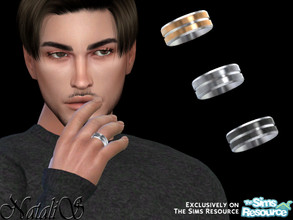 The Sims Resource - Male Rings