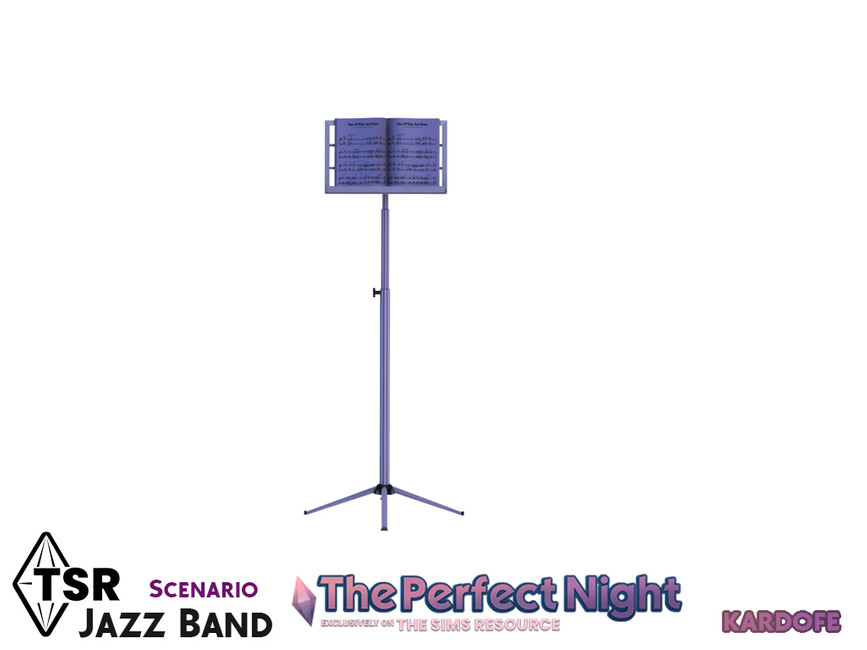 The Perfect Night_kardofe_Jazz Band_Music stand