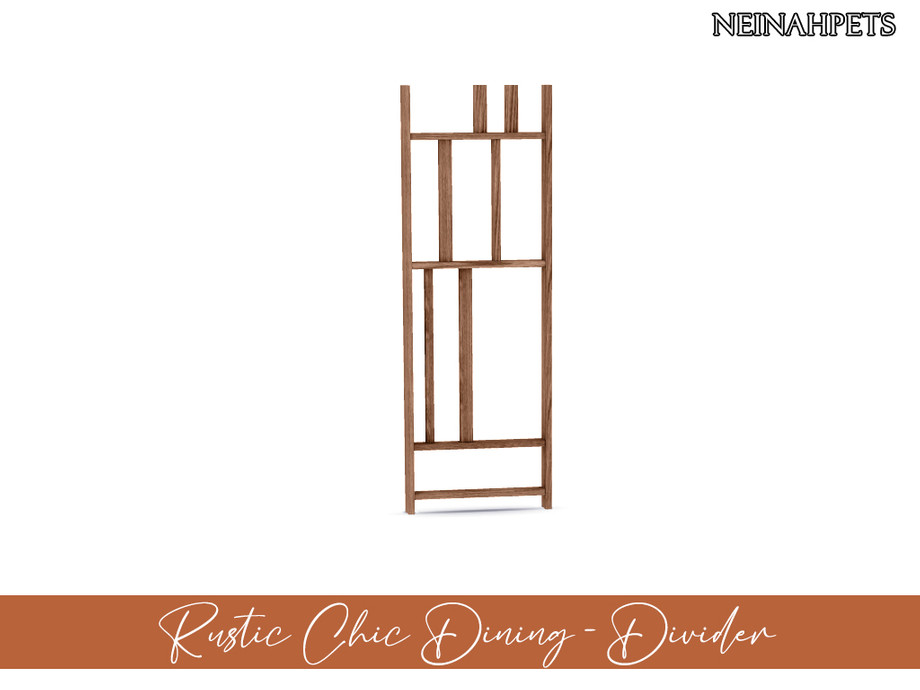 The Sims Resource | Rustic Chic Dining - Divider {Mesh Required}