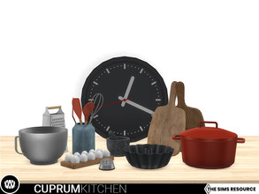 Sims 4 — Cuprum Kitchen - Decorations by wondymoon — Cuprum kitchen part III; Decorations! Have fun! - Set Contains *