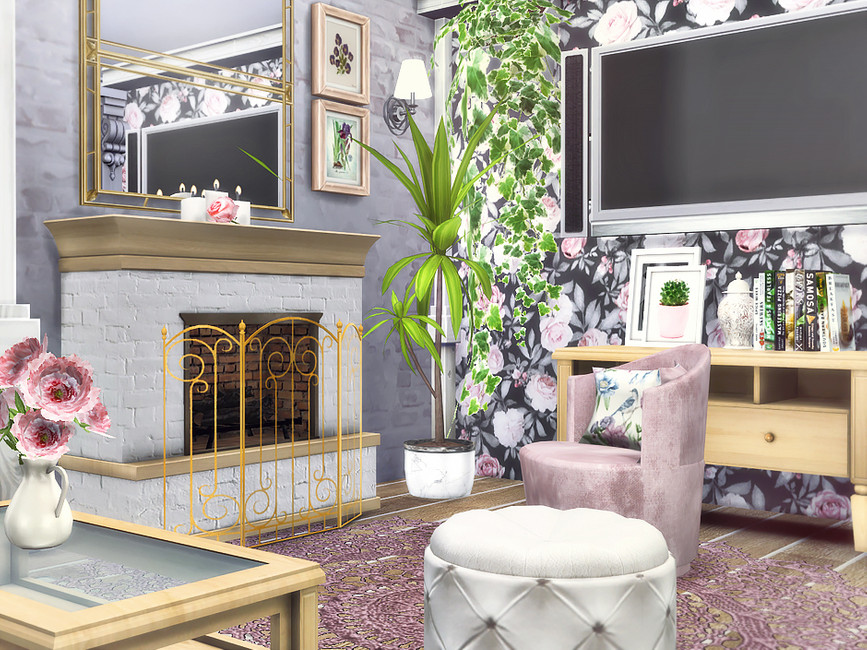 The Sims Resource Rosa Living Room