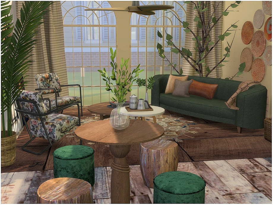 væbner flyde lave et eksperiment The Sims Resource - Boho Art Studio