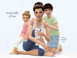 Sims 3 — Family Selfie by jessesue2 — Family Selfie portrait in a mirror! *5 poses *pose list compatible **those looking
