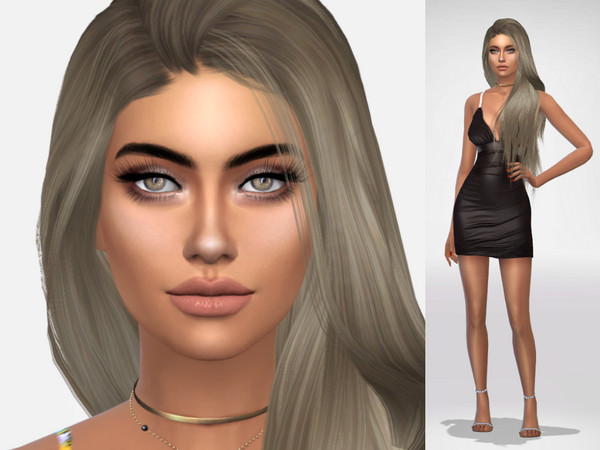 Sims 4 — Dihue by Danielavlp — Download all CC's listed in the Required Tab to have the sim like in the pictures. No