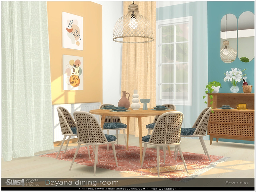 The Sims Resource Dayana dining room