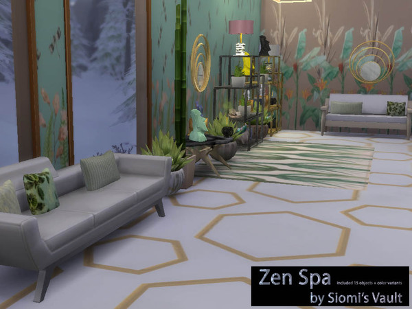 Sims 4 — Decor Floor by siomisvault — A floor looks like art deco but idk. Inlcuded 5 color variants. Thanks for the