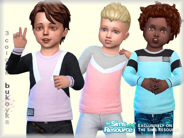 The Sims Resource - Sweater Color Block