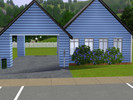 Sims 3 — Blue Ridge by tachipaws — A small one-bedroom starter home with plenty of yard space. Drive right up to your