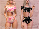 Sims 4 — Swim Bottom by Dissia — High waist panties for your swimming outfit Available in 8 swatches