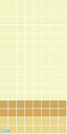 Sims 2 — Sting Tile Set - Gold Wall by s00z — 