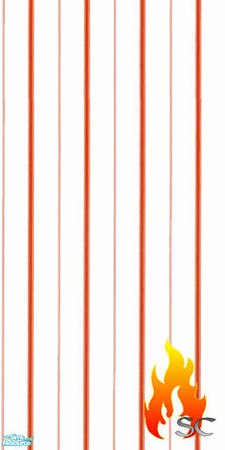 Sims 2 — Plain Red Striped Wallpaper by scfiregirl25 — Plain striped wallpaper.