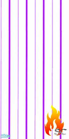 Sims 2 — Plain Purple Striped Wallpaper by scfiregirl25 — 