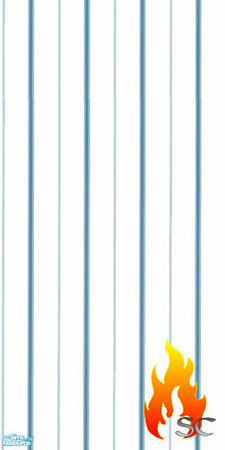 Sims 2 — Plain Blue Striped Wallpaper by scfiregirl25 — Plain striped wallpaper.