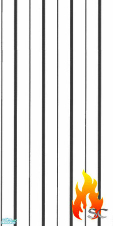 Sims 2 — Plain Black Striped Wallpaper by scfiregirl25 — Plain striped wallpaper.