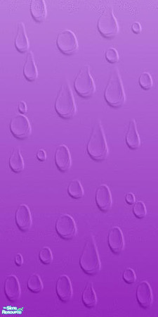 Sims 2 — Water Drep Pop-Ups Purples by Dreamz82633 — Deck out your simes homes with these painted walls