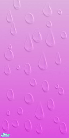 Sims 2 — Water Drop Pop-Ups Pinks by Dreamz82633 — Deck out your simes homes with these painted walls