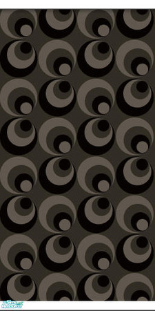 Sims 2 — Studio K Dizzy - Simple Black by StudioKhagerks — 28 colors total. Can be found under Wallpapers. Coordinates