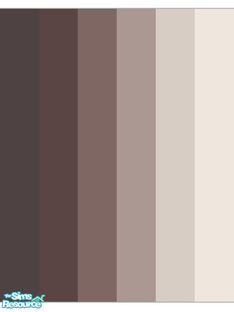 Sims 2 — Maraschino Mocha Wall Collection by stitchy — 6 piece collection featuring rich neutral coloured walls. Inspired