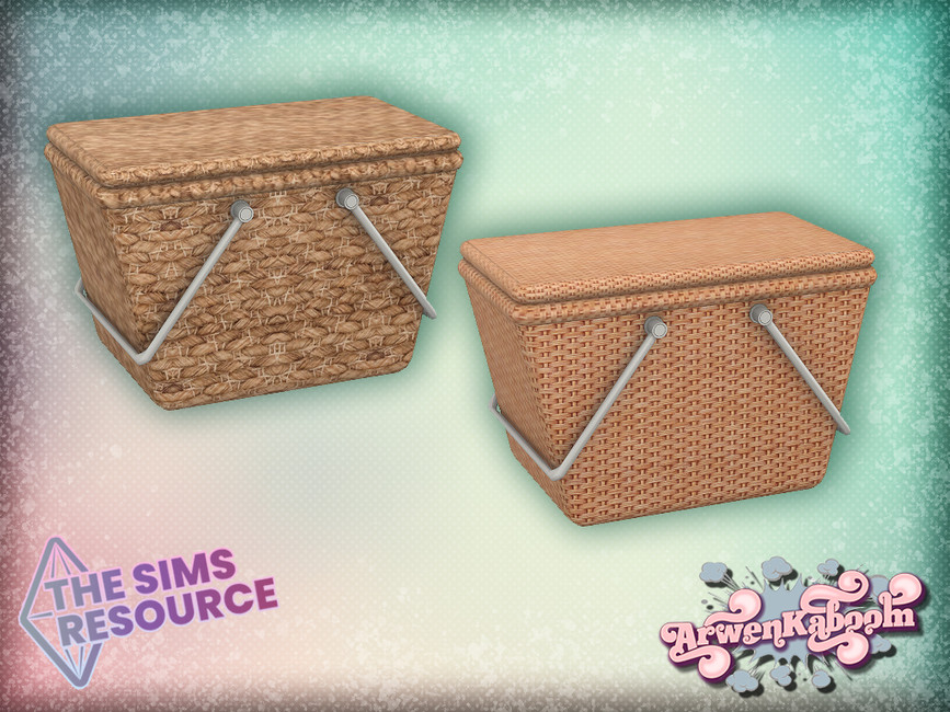 The Sims Resource Wickery Picnic Basket VII
