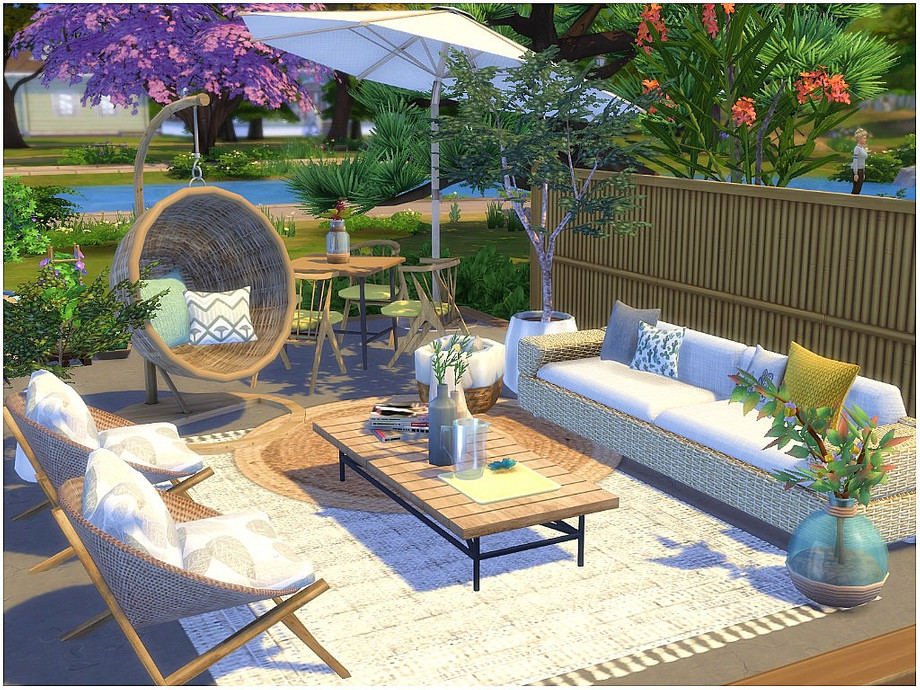 The Sims Resource Summer Patio - How To Turn Garden Into Patio Sims 4