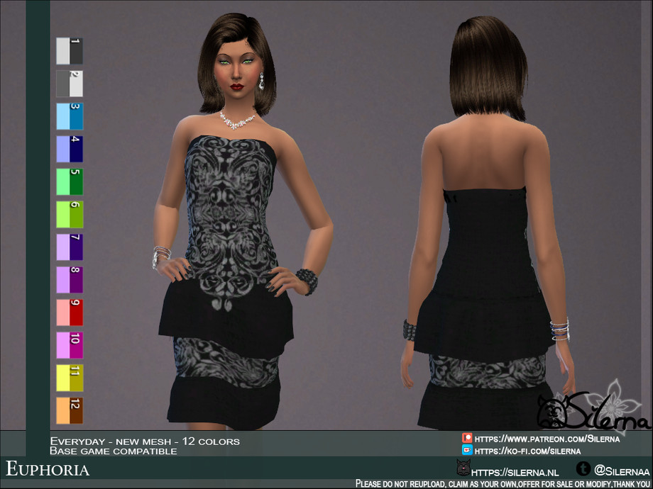 Sims 4 Euphoria Clothes Cc