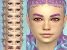 Sims 4 — Mermaid eyes default by majdarts — Edited maxis eyes for mermaid. It is a default version so it will override