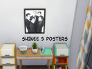 Sims 4 — SHINee 5  by GalaxyBlinger — Featuring SHINee posters 6 swatches available Jinki - Jonghyun - Kibum - Minho -